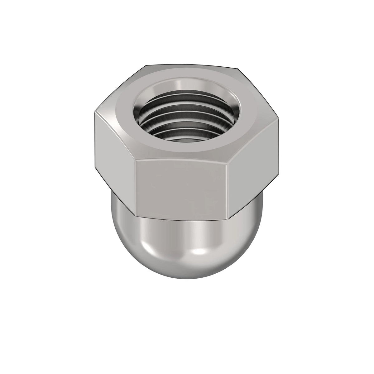 14M7769: Fits John Deere 14M7769 Hexagonal Crown Nut, M6 – Genuine OEM