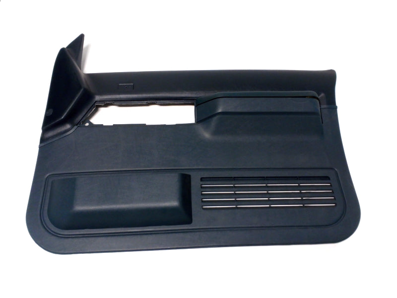 Fits 1990-1993 Chevrolet / GMC C/K truck/Suburban/Yukon applications Front side door trim panel, dark blue, Part # 15690756