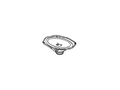 Acura New 1997-1999 Fits Acura CL Speaker Assembly 6"x9", Part # 39120-SS8-A01