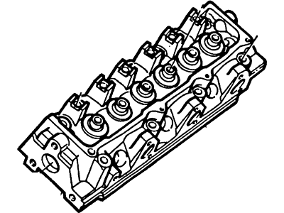 New 1997-2007 Fits Ford / Mercury Explorer / Explorer Sport / 2007, 2001-2005 Ford Explorer Sport Trac Cylinder Head Assy Base No. 6049 Position Passenger Side, Part # 7U7Z6049AARH
