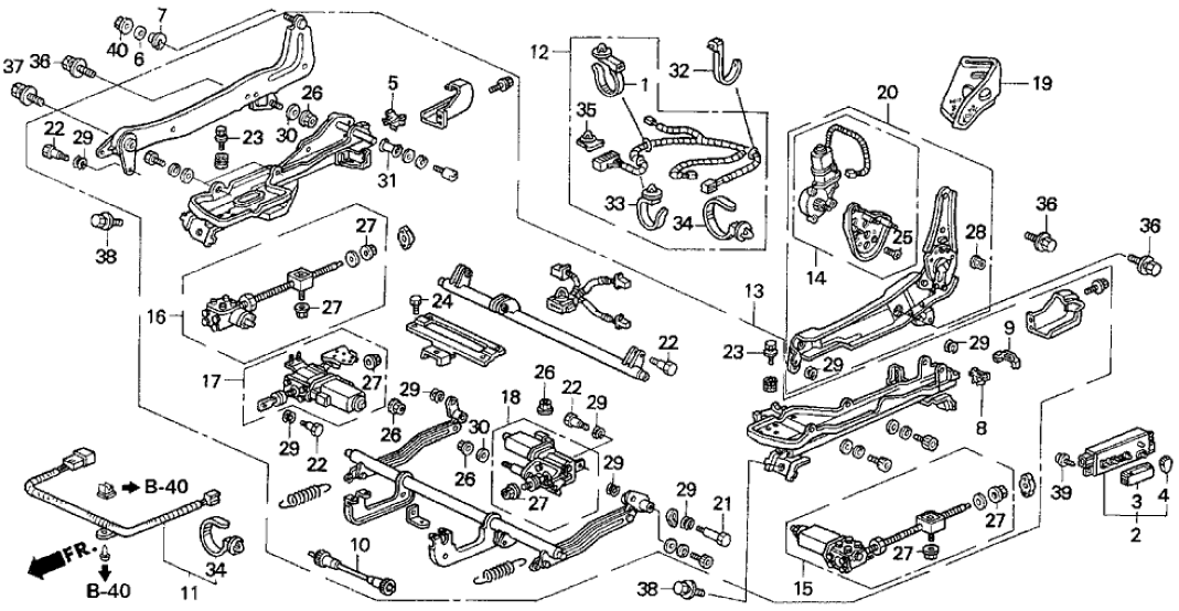 Honda New 1995-1997 Fits Honda Accord Knob, Reclining *YR169L* (MILD BEIGE), Part # 35952-SM4-J61ZX