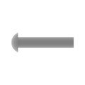 16M2528: Fits John Deere 16M2528 Button Head Solid Rivet – Genuine OEM