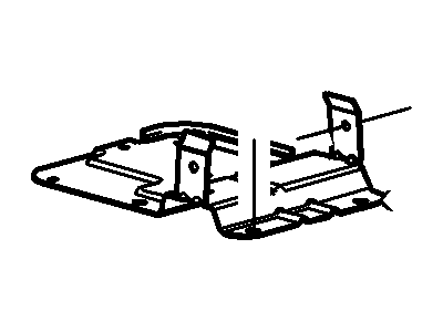 Ford New 2002-2010 Fits Ford / Lincoln / Mercury Explorer / Explorer Sport Trac / Aviator Bracket - Relay Base No. 14b058, Part # 1L2Z14B058AA