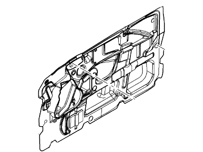 Ford New 2002-2004 Fits Ford Focus Shield - Water Splash Base No. 237a05 Position Driver Side, Part # XS4Z61237A05AA