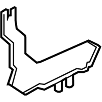 Ford New 2002-2010 Fits Ford / Lincoln / Mercury Explorer / Aviator / Mountaineer Bracket, Part # 1L2Z19C897BA