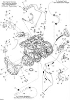 Fits 2005-2007 Ski-Doo Mach Z 1000 SDI / Mach Z 1000 SDI Adrenaline & X Models Rope Guide, OEM Part # 512059964