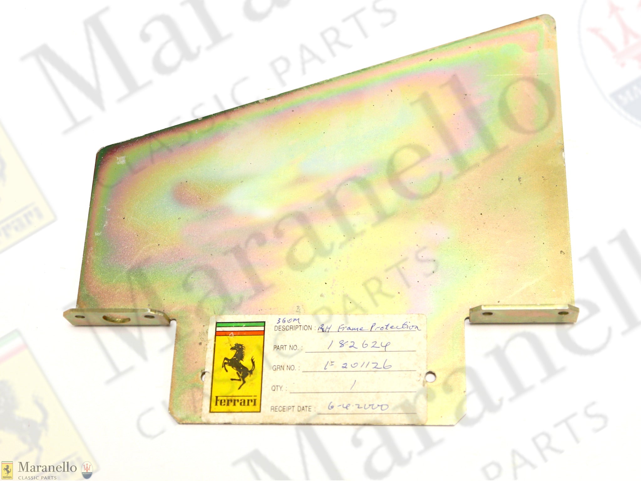 182624 - Right Protection Shield - Fuel Tank