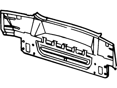 Ford New 1995-2000 Fits Ford / Mercury Contour / Mystique Panel Assy - Back - Lower Position Lower, Part # F5RZ5440320A