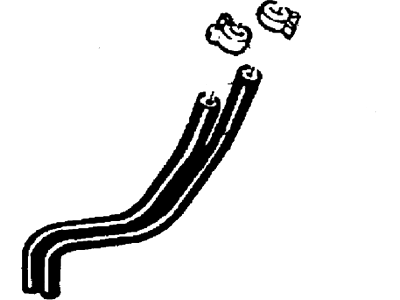Ford New 1999-2003 Fits Ford Windstar Hose Assy Base No. 18472, Part # XF2Z18472AA