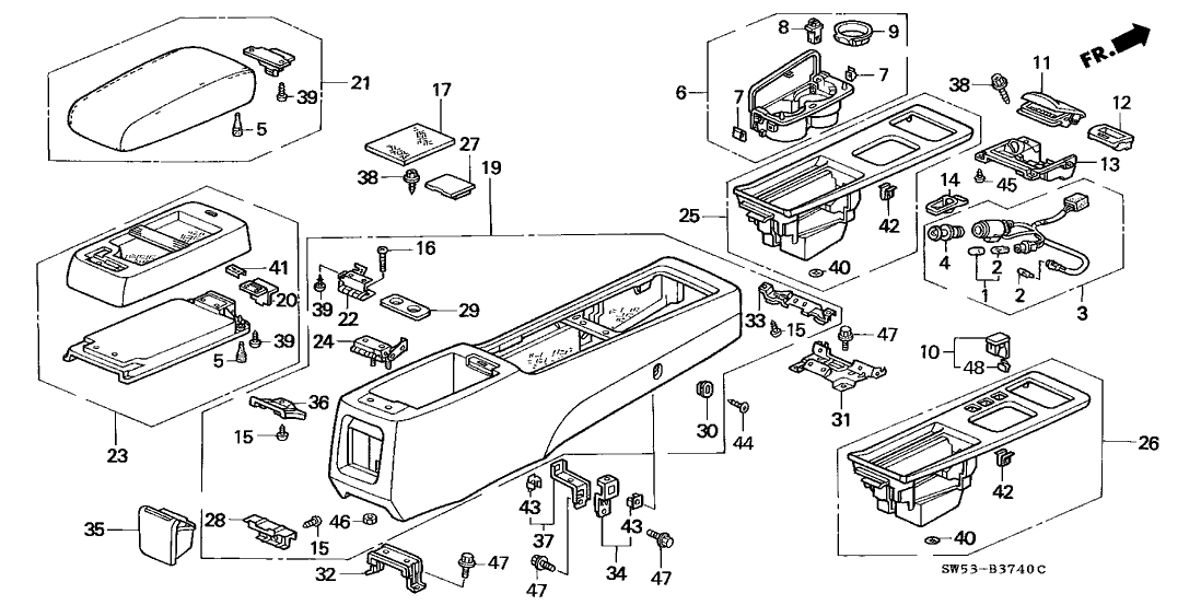 New 1995-1998 Fits Acura TL Bulb, Part # 35506-SX0-003