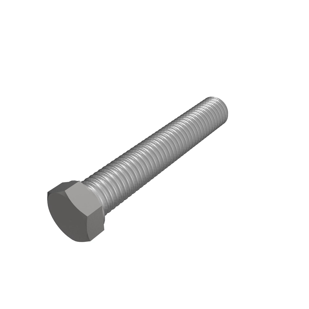 19H2116: Fits John Deere 19H2116 Hexagonal Head Screw, 3/8" X 2-1/2" – Genuine OEM