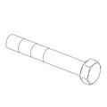 19H2726: Fits John Deere 19H2726 Hexagonal Head Cap Screw, 5/8" X 4" – Genuine OEM