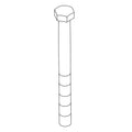 19H3630: Fits John Deere 19H3630 Hexagonal Head Screw, 7/8" X 7-1/2" – Genuine OEM