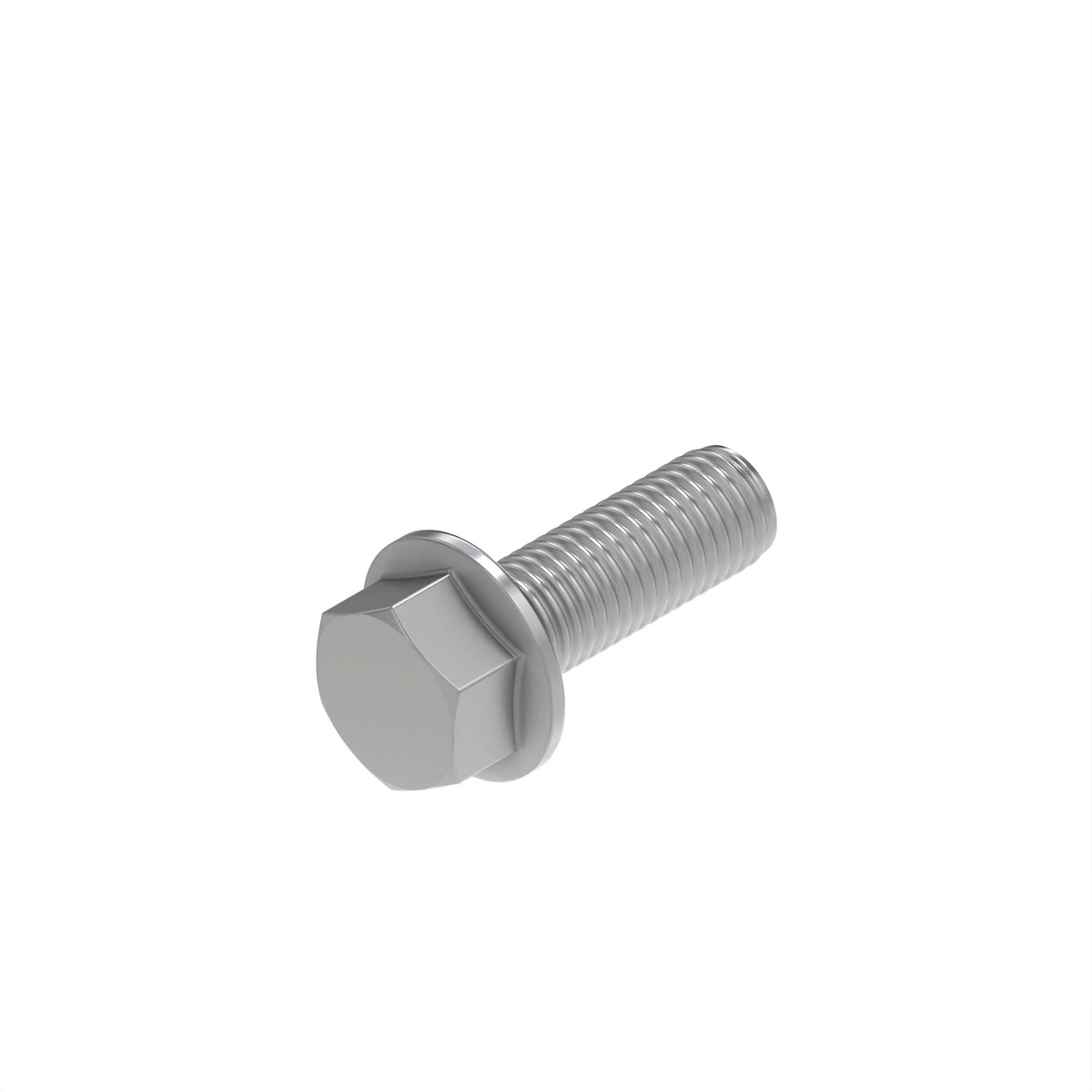 19H3693: 19H3693: Hexagonal Head Flanged Screw, 3/8" X 1-1/4"