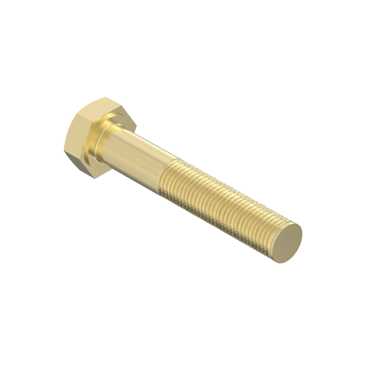 19M7177: 19M7177: Hexagonal Head Cap Screw, M6 X 35