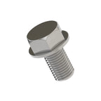 19M7774: John Deere 19M7774 Hexagonal Head Flange Bolt, M6 x 12