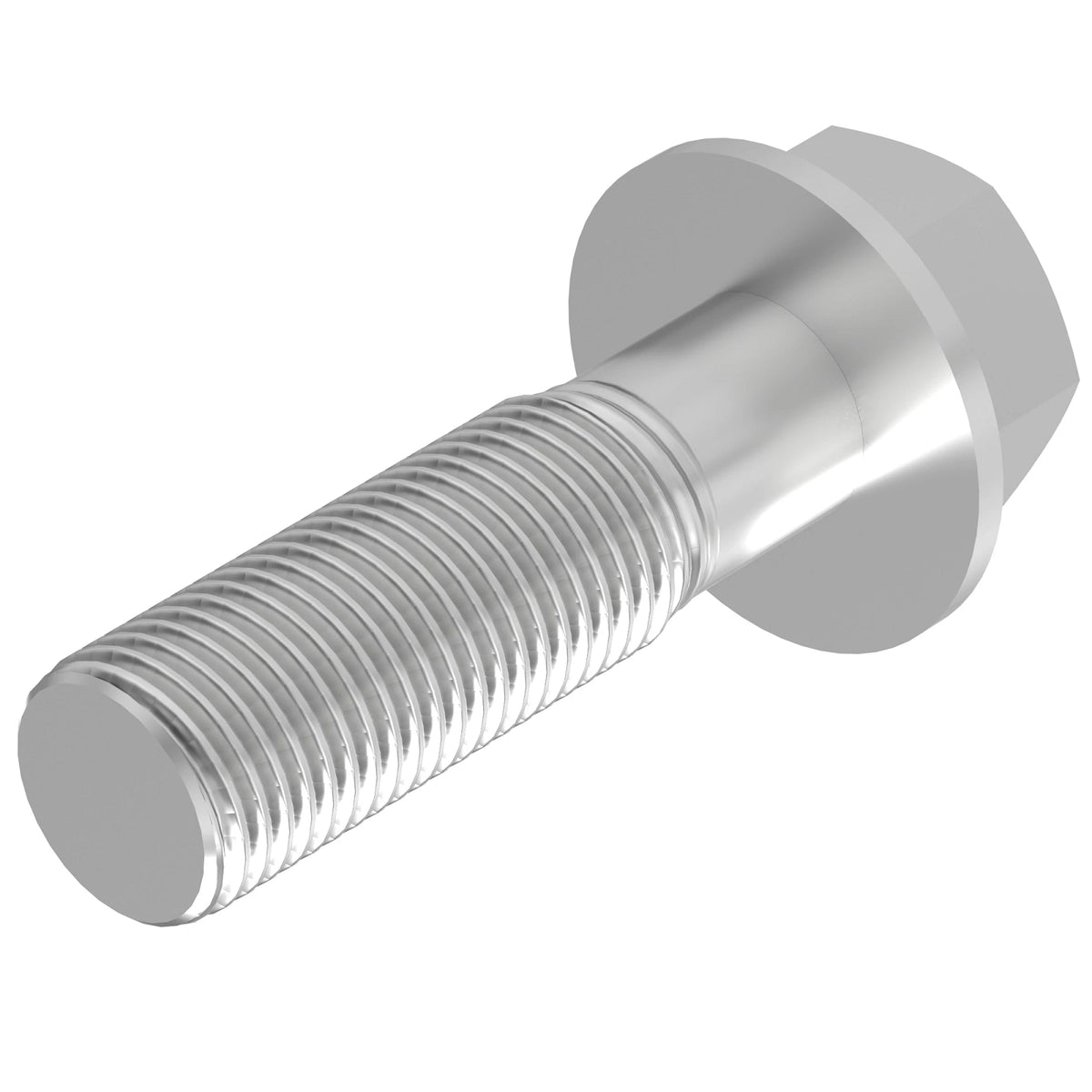 19M7813: John Deere 19M7813 Hexagonal Head Flanged Screw, M12 x 45