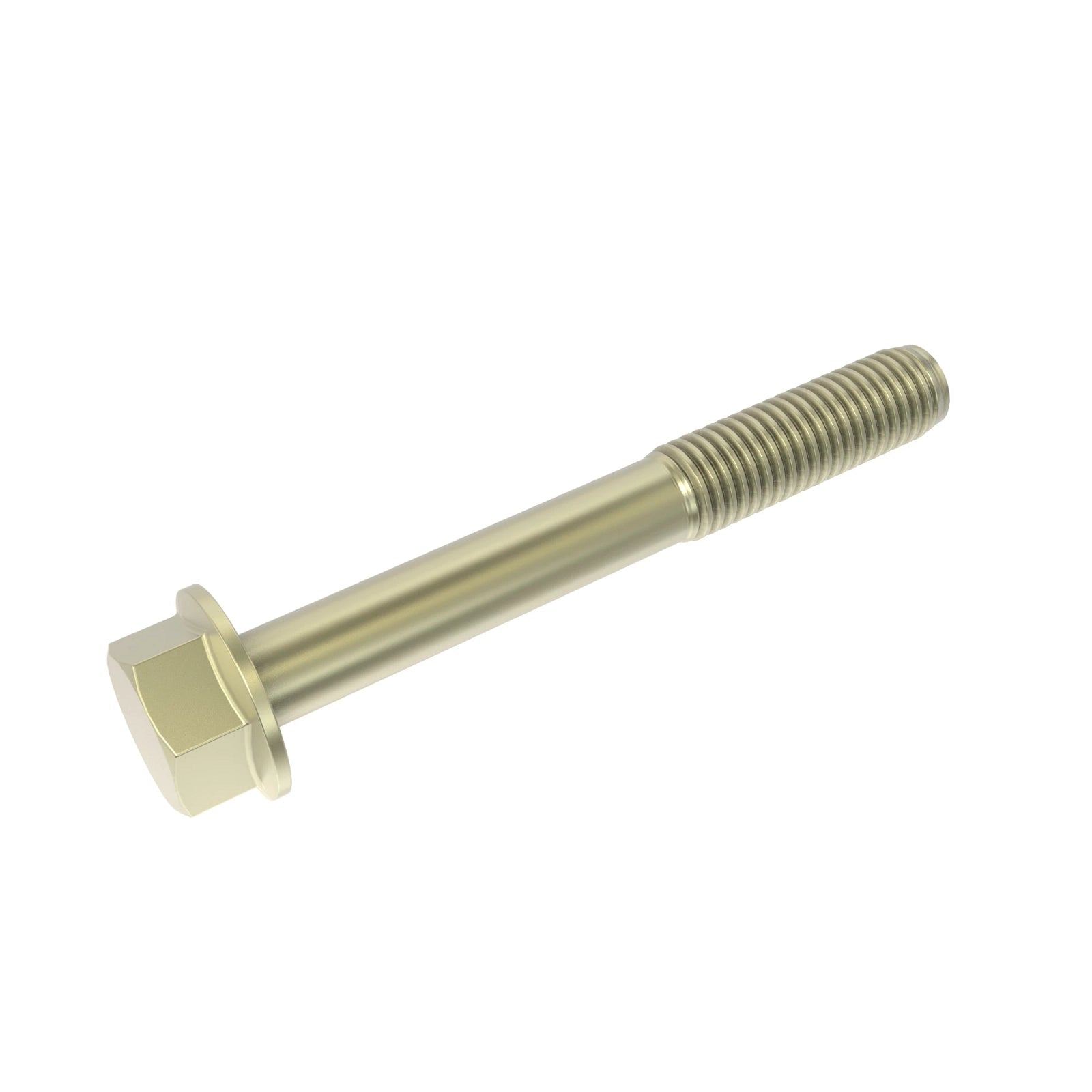 19M7820: John Deere 19M7820 Hexagonal Head Flanged Screw, M12 x 100