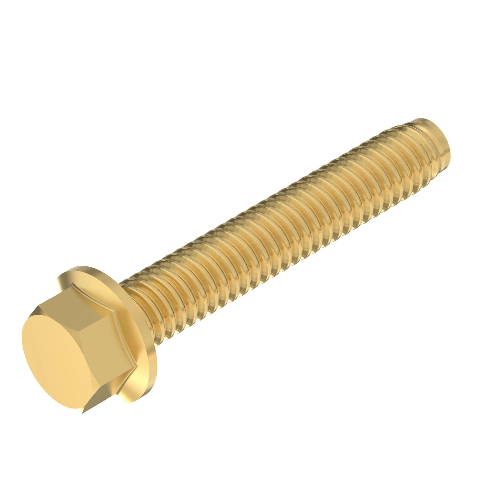 19M7834: Fits John Deere 19M7834 Hexagonal Head Flanged Screw, M6 X 45 – Genuine OEM