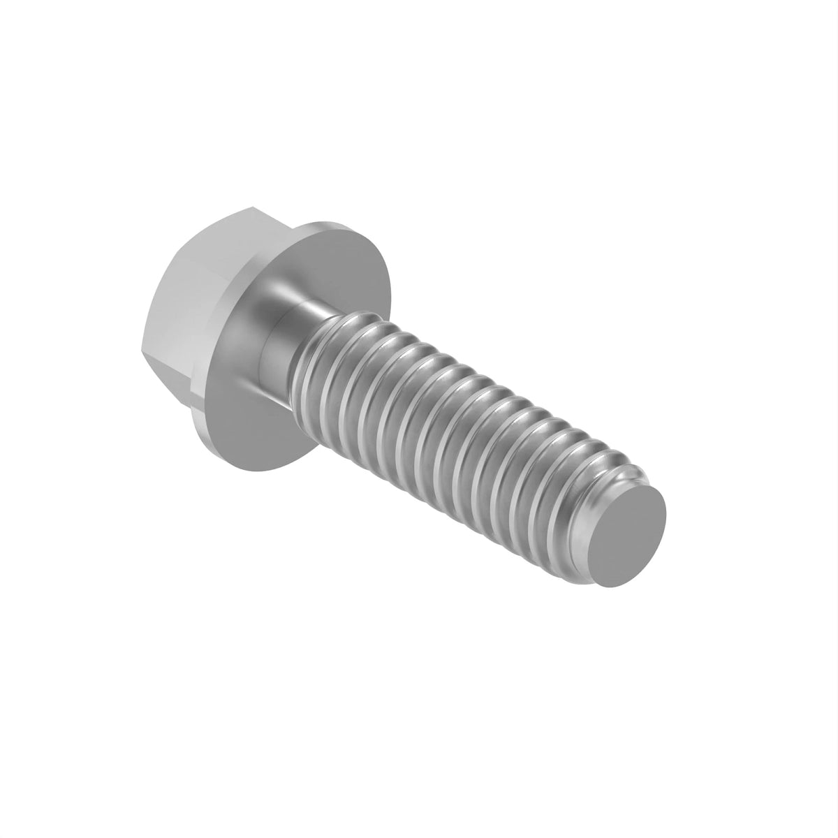 19M7863: John Deere 19M7863 Hexagonal Head Flanged Screw, M6 x 25