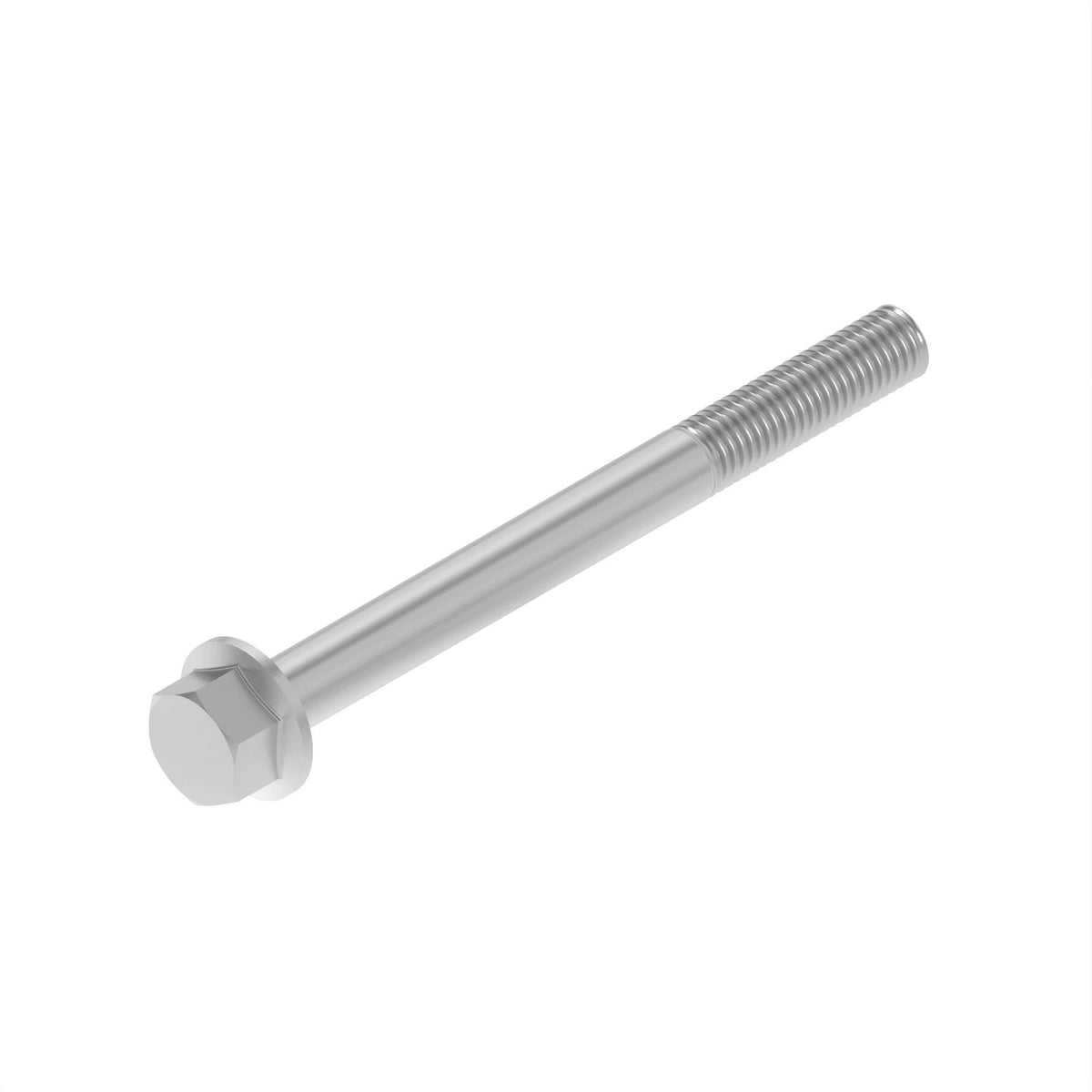 19M8040: 19M8040: Hexagonal Head Flanged Screw, M6 X 60
