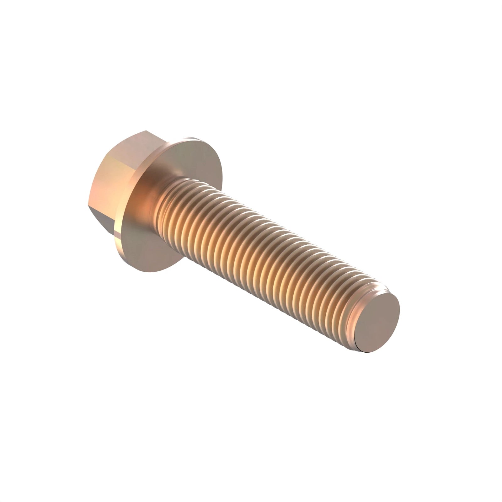 19M9766: Fits John Deere 19M9766 Hexagonal Head Flanged Screw, M10 X 45 – Genuine OEM