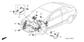 Honda New 2006 Fits Honda Civic Engine Room Wire Harness, Part # 32200-SVB-A00