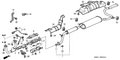 Honda New 1999-2004 Fits Honda Odyssey Stay, Oxygen Sensor, Part # 36536-P8F-A00