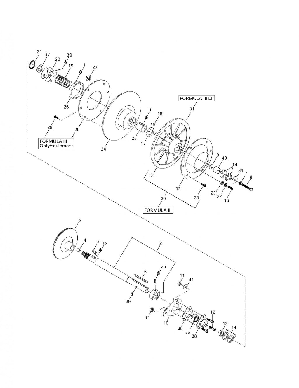 Fits 1996-2003 Ski-Doo Formula III / Formula III 600 LT Models Cup, OEM Part # 504142000