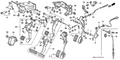 Honda New 1990-2000 Fits Honda Accord Bush, Center, Part # 17858-SM4-000