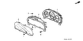 Honda New 2004-2005 Fits Honda Civic Case Assembly (Visteon), Part # 78120-S5A-A28