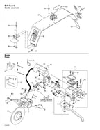 Fits 1996-2005 Ski-Doo Formula 500 / Formula 500 Deluxe Models Dimmer Switch Housing Swt 550, OEM Part # 572079500
