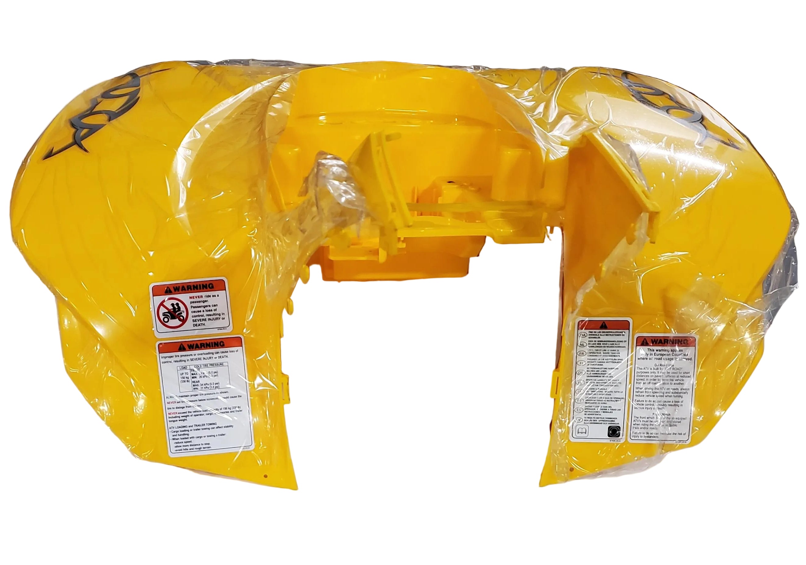 2006-2013 Fits Can-Am DS 250 Cvt Rear Fender Yellow, Part # S8010GRCA700ZY