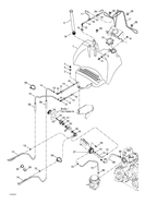 Fits 1999-2005 Can-Am Atvs Vent Hose, OEM Part # 709000029