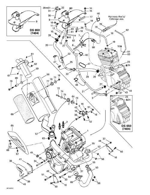 Fits 2001-2007 Can-Am Atvs Oil Tank, OEM Part # 707000146