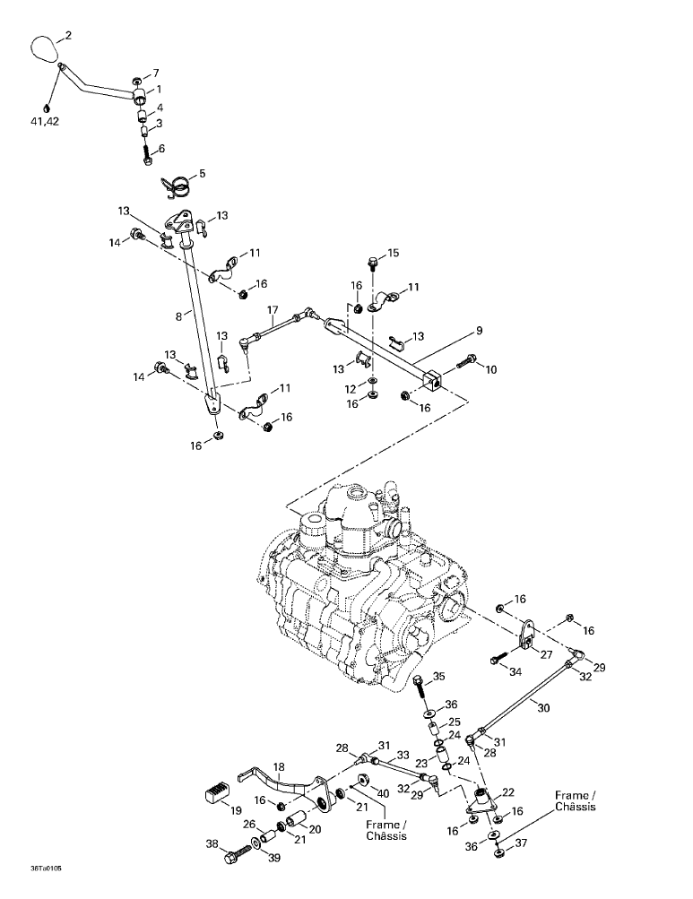 Fits 2001-2005 Can-Am Atvs RH Ball Joint, OEM Part # 707000142