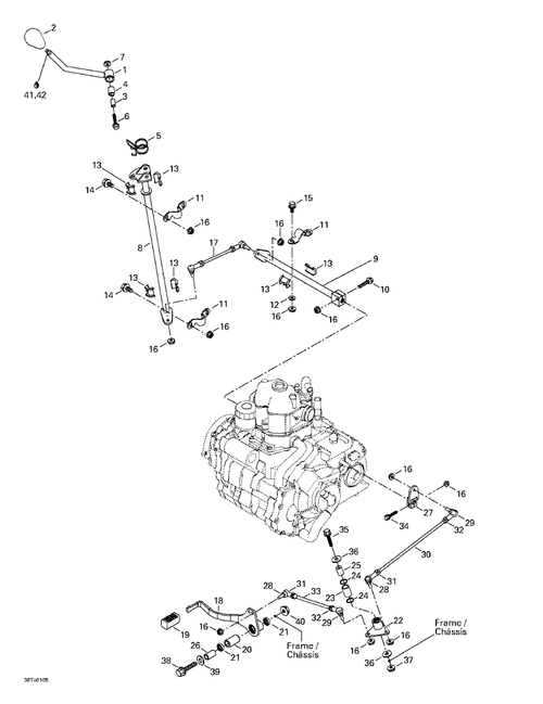 Fits 2001-2005 Can-Am Atvs RH Ball Joint, OEM Part # 707000142