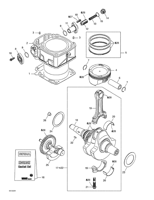 Fits 2002-2005 Sea-Doo Watercraft Plug, OEM Part # 420660300