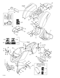 Fits 2002-2007 Can-Am Atvs RH Headlamp Support, OEM Part # 705000397