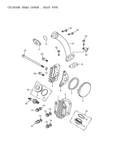 Fits 2002-2005 Can-Am Mini DS 90 4-strokes / Quest 90 4-strokes Oil Ring, OEM Part # A91325152000
