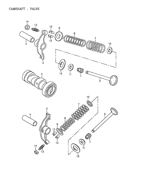Fits 2002-2007 Can-Am Mini DS 90 4-strokes / Quest 90 4-strokes Valve Gap Adjusting Screw, OEM Part # A90012120000