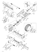 Fits 2003-2005 Can-Am Atvs Rear Rim, OEM Part # 705500547