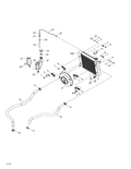 Fits 2003-2005 Can-Am Atvs Fan Support, OEM Part # 709200076