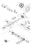 Fits 2003-2005 Can-Am Atvs Wear Sleeve, OEM Part # 705400179
