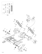 Fits 1999-2005 Can-Am Atvs Hex. Jam Nut, OEM Part # 706000006