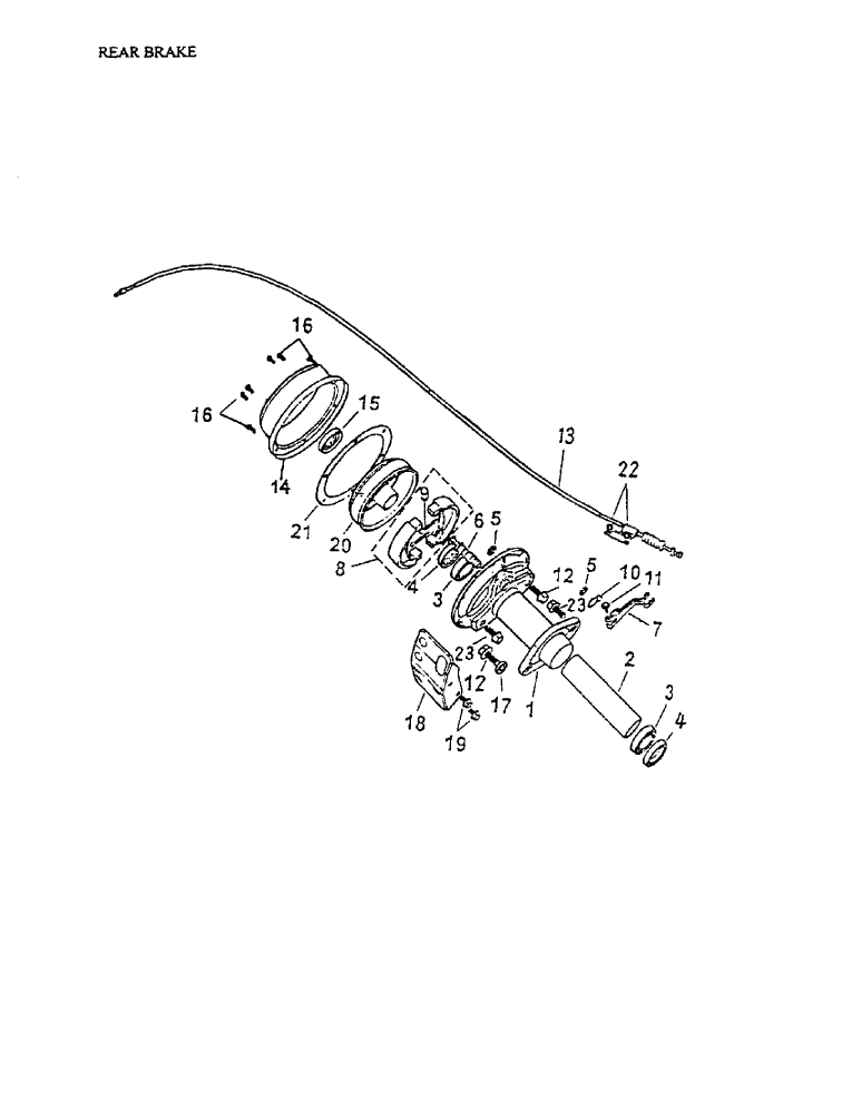 Fits 2002-2007 Can-Am Atvs Rear Brake Arm, OEM Part # A43410145000