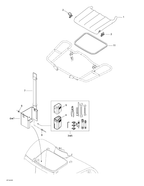Fits 2004-2006 Can-Am Atvs Tool Box, OEM Part # A50121179000