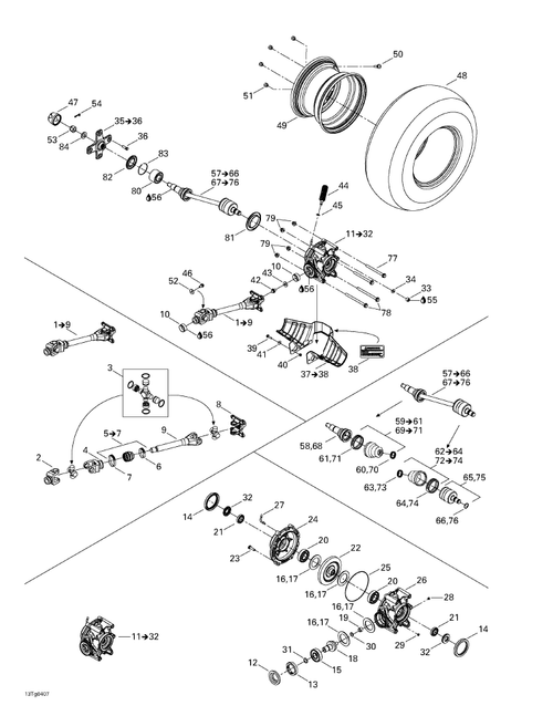Fits 2004-2005 Can-Am Atvs Clamp, OEM Part # 705400408