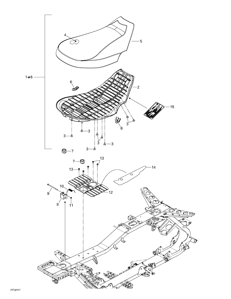 Fits 2003-2008 Can-Am Atvs Reflecting Sheet, OEM Part # 708000198