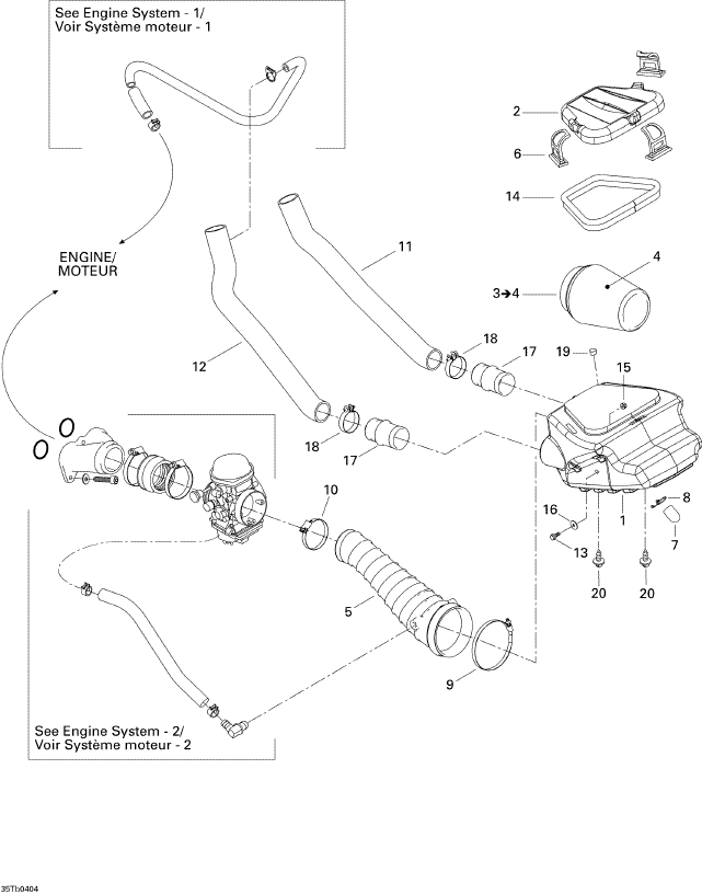 Fits 2000-2007 Can-Am Atvs Deflector, OEM Part # 707800038